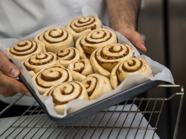 Bread Ahead cinnamon buns